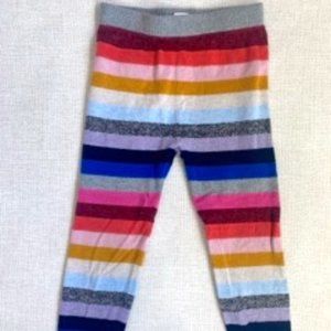 Baby Gap Girls 3T rainbow sweater leggings